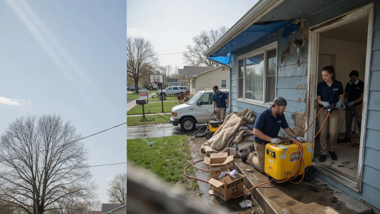 Basement Flood Cleanup in Hays, MT near me